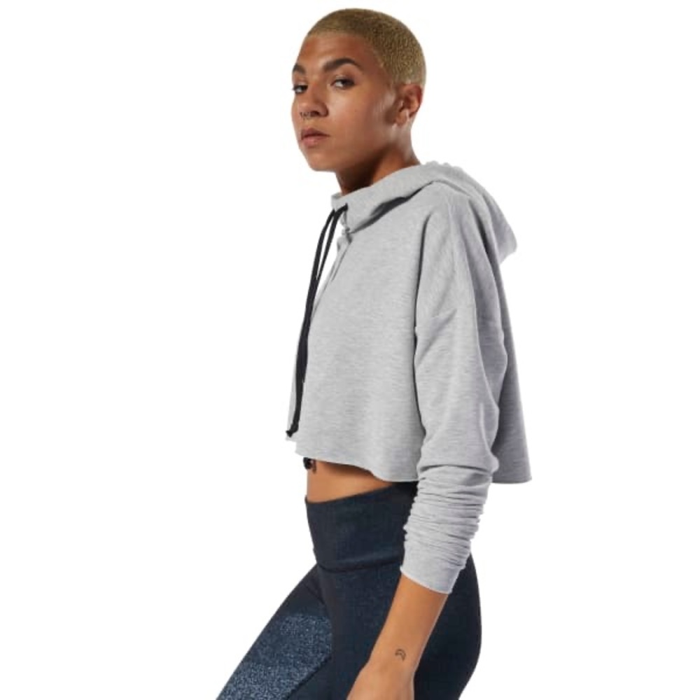 Reebok crop hoodie